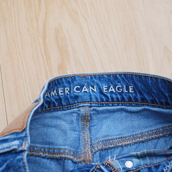 American Eagle Big Girl/Women Wide Leg Jeans PreOwned Size 00 - Picture 6 of 6